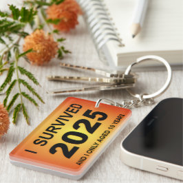 I Survived 2025  Schlüsselanhänger