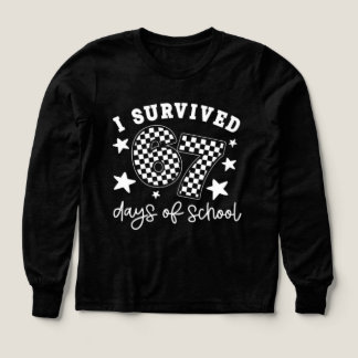 I Survived 67 Days of School PNG | Funny Teacher &