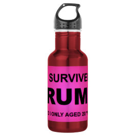 I Survived tRUMP Edelstahlflasche