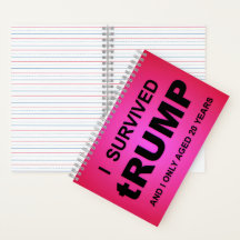 I Survived tRUMP Spiral Notebook