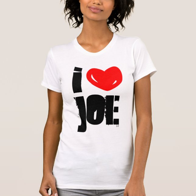 I T-shirt de Joe de coeur (Devant)