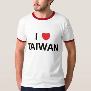 I T-shirt de TAÏWAN de COEUR