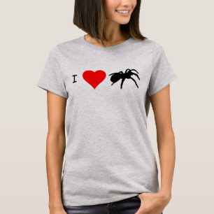 I T-shirt de tarentules de coeur (acier léger)