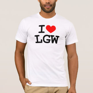 I T-Shirt des Herz-LGW