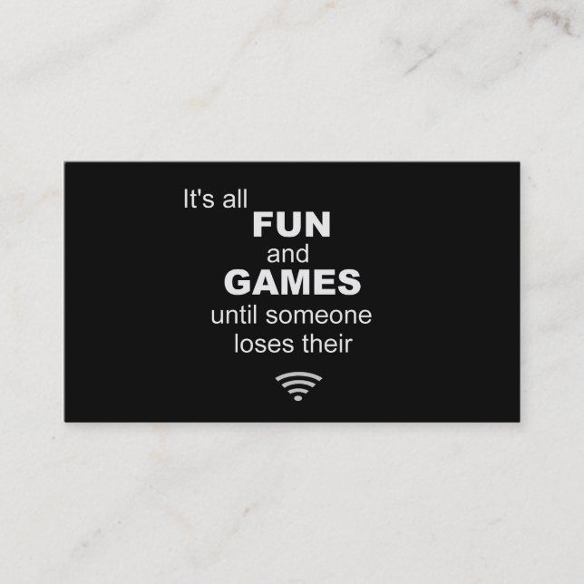 I.T. Visitenkarte - Schwarzweiss (Vorderseite)