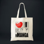 I Taschentasche der LIEBE MANGA Tragetasche<br><div class="desc">Besonders entworfen für manga Liebhaber, ausgebreitet im Stil eines Comicstreifens. Entworfen im Stil der Comicplatten und gerade wie ein traditionelles japanisches Comic wird es von rechts nach links gelesen. Diese Taschentasche ist für otakus oder Comicbuchfans perfekt. Es gibt mehr als genügend Raum, damit Sie heraus und ungefähr Ihr Lieblingsmanga tragen....</div>