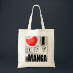 I Taschentasche der LIEBE MANGA Tragetasche<br><div class="desc">Besonders entworfen für manga Liebhaber, ausgebreitet im Stil eines Comicstreifens. Entworfen im Stil der Comicplatten und gerade wie ein traditionelles japanisches Comic wird es von rechts nach links gelesen. Diese Taschentasche ist für otakus oder Comicbuchfans perfekt. Es gibt mehr als genügend Raum, damit Sie heraus und ungefähr Ihr Lieblingsmanga tragen....</div>