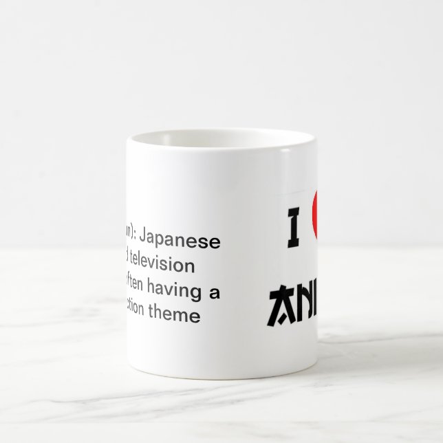 I tasse d'Anime de coeur (Centre)
