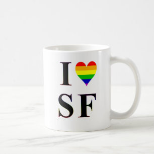 I tasse de café de San Francisco de coeur