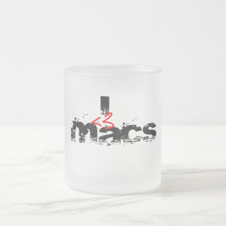 I tasse de Mac d'impers de coeur (rouges) -