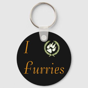I Tatze Furries Schlüsselanhänger