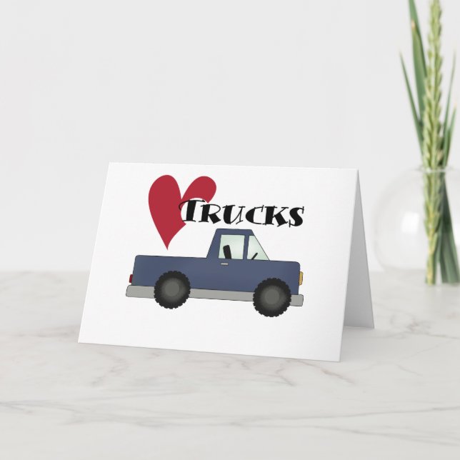 I tauscht Liebe T-Shirts und Geschenke Karte (Vorderseite)