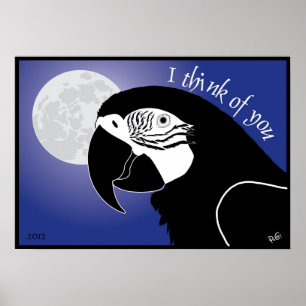 I think of you poster