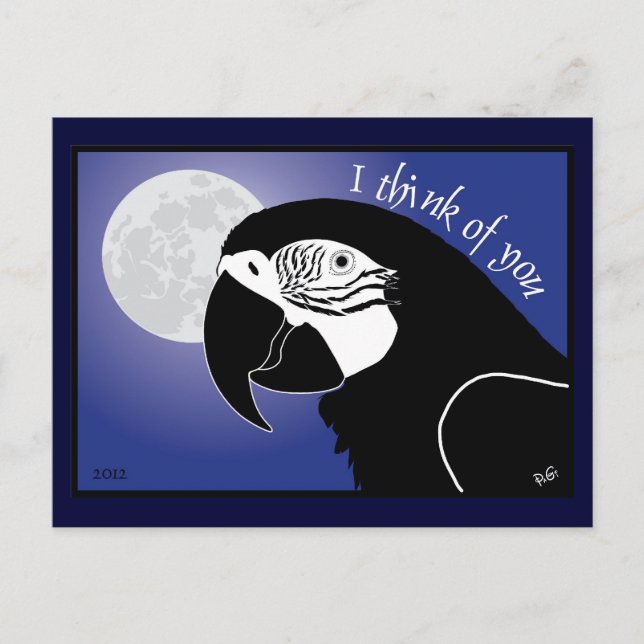 I think of you Postkarte (Vorderseite)