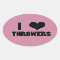 I Throwers cardiaques, Stickers de piste et de ter