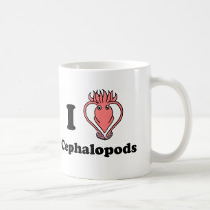 I Tintenfisch-Kopffüßer Kaffeetasse