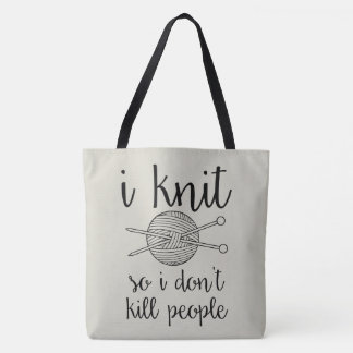 I töten Strick also ich nicht Leute Tasche
