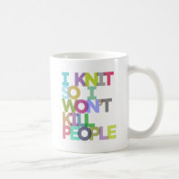 I töten Strick also ich nicht Leute-Tasse
