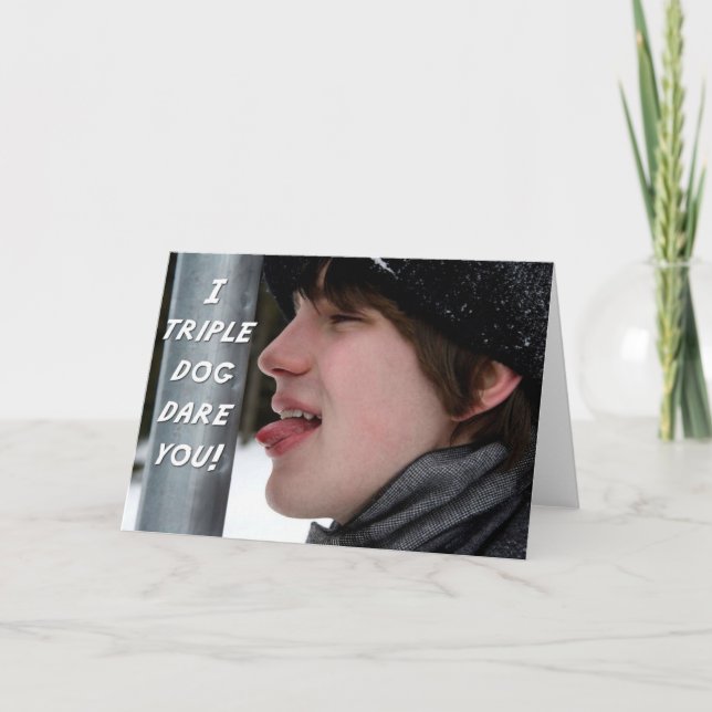 I Triple Chien Oser Vous Cartes (Devant)