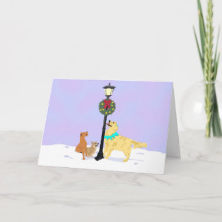 "I triple Dog-Dare You" - Eine Weihnachtsgeschicht Feiertagskarte