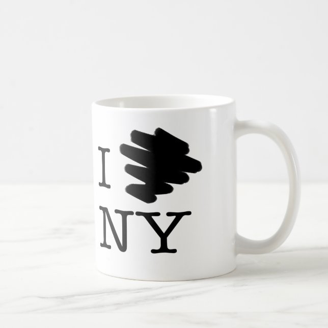 I [Trübsinn] NY Kaffeetasse (Rechts)