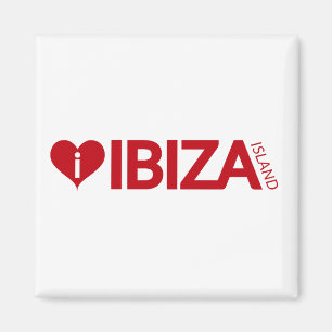 I ursprüngliche authentische Andenken Liebe Ibiza Magnet