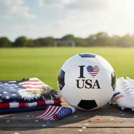 "I ❤️ USA" FUßBALL