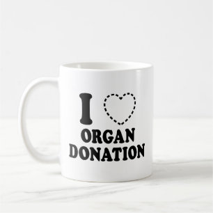 I {VERMISSTES HERZ} ORGANSPENDE KAFFEETASSE