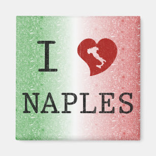 I Vintager Italiener Liebe-Neapels Magnet