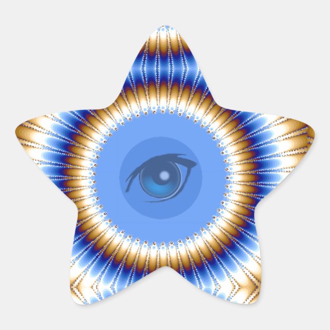 I Vision Stern-Aufkleber (Vorderseite)