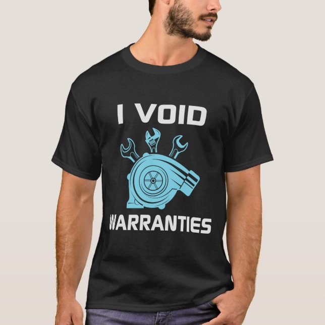 I Void Warrans - Funny Vater Gift T-Shirt (Vorderseite)