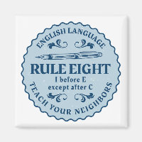 I vor E, außer nach C Rule Funny