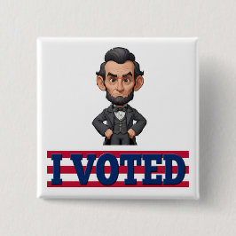 I Voted Character Button