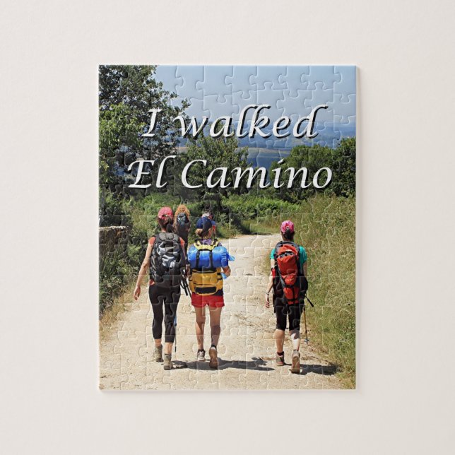 I walked El Camino, Spain (Vertikal)