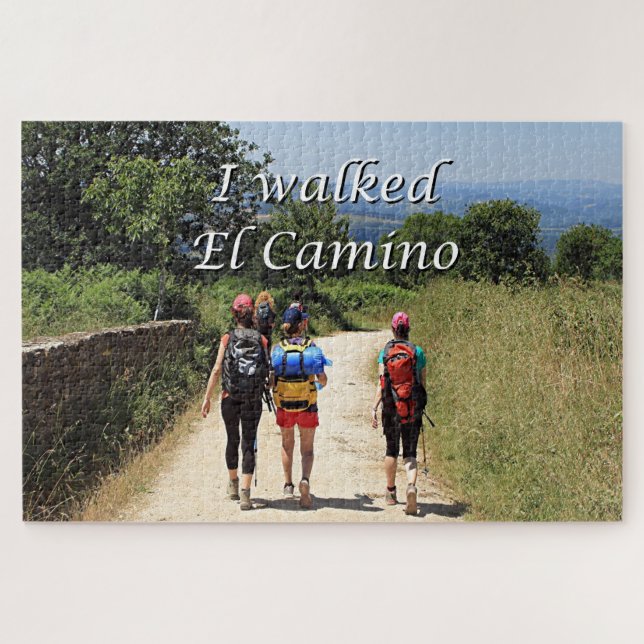 I walked El Camino, Spain (Horizontal)