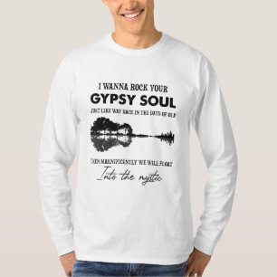 I Wanna Rock Your Sinti und Roma Soul Hippie Guita T-Shirt