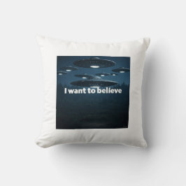 I want to believe kissen