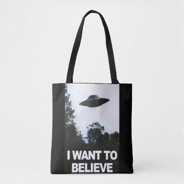 I want to believe tasche (Vorderseite)