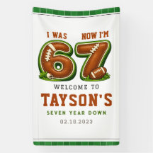 I Was 6, Now I’m 7 – Football America 7th Birthday