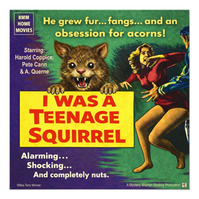 I was a teenage squirrel fotodruck (Vorne)