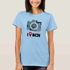 I was in Barcelona: Antoni Gaudi's Park Güell T-Shirt