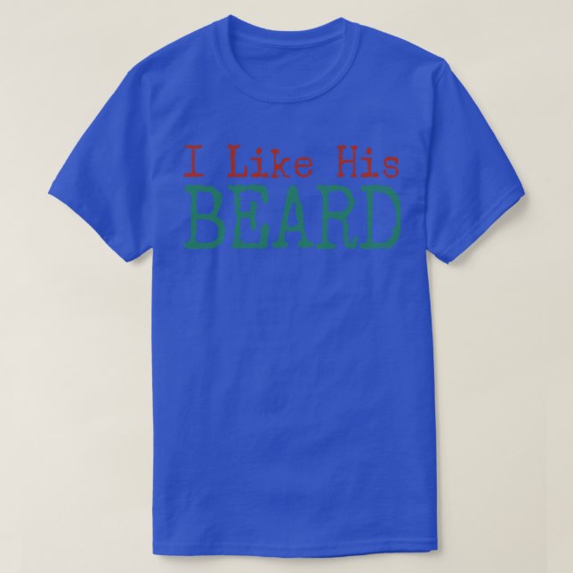 i wie sein Bart 2 T-Shirt (Design vorne)