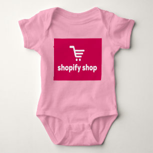 I will do shopify logo design baby strampler