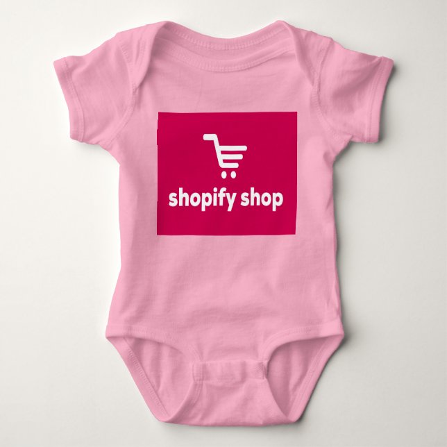 I will do shopify logo design baby strampler (Vorderseite)