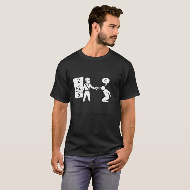 "I will not Comply" Grafik, kein Text, schwarzes S T-Shirt (Vorne ganz)