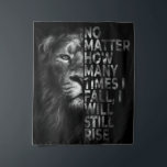 I Will Rise Blanket Wandteppich<br><div class="desc">Wall Art Decor: Good idea for home interior walls decor such as living room, bedroom, kitchen, bathroom, guest room, office and others, also be good gift ideas for your friends. Wall art paintings use high quality waterproof sunfast Blanket material</div>