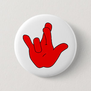 I wirklich Liebe Sie ASL ©WhiteTigerLLC.Com Button