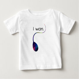 I Won Funny Säugling T - Shirt
