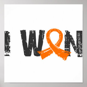 I Won Leukemia Poster