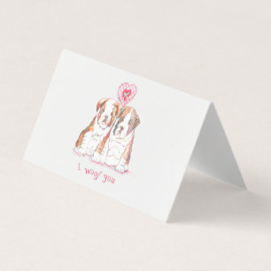 I Woof You Card